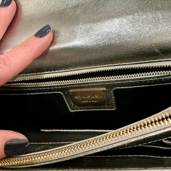 ✨💎RARE💎✨ BVLGARI SERPENTI FOREVER SHOULDER BAG w/MIRROR, COA,DUSTY, GIFT - Picture 7 of 16